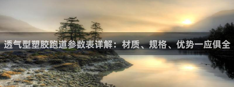 红足一球：透气型塑胶跑道参数表详解：材质、规格、优势一应俱全