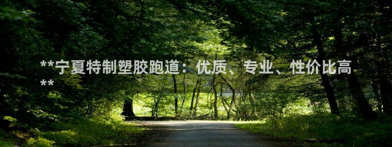 红足1一世足球手机：**宁夏特制塑胶跑道：优质、专业、性价比高
**