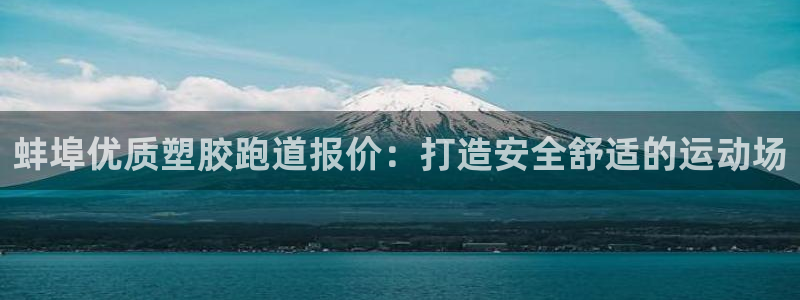 红足1世1站：蚌埠优质塑胶跑道报价：打造安全舒适的运动场