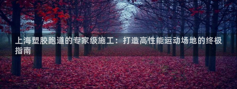 红足足球网：上海塑胶跑道的专家级施工：打造高性能运动场地的终极
指南