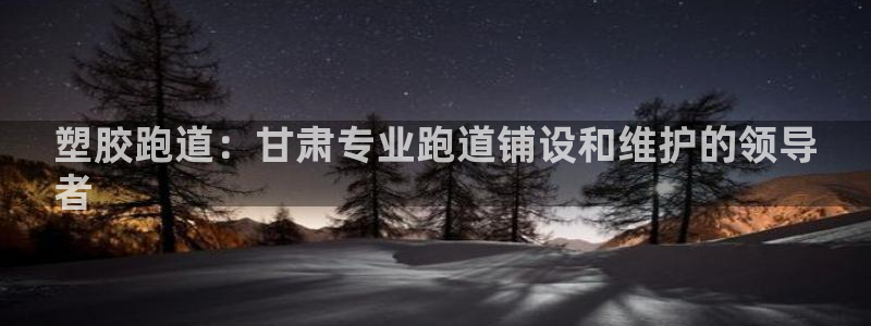 红足1一世红：塑胶跑道：甘肃专业跑道铺设和维护的领导
者