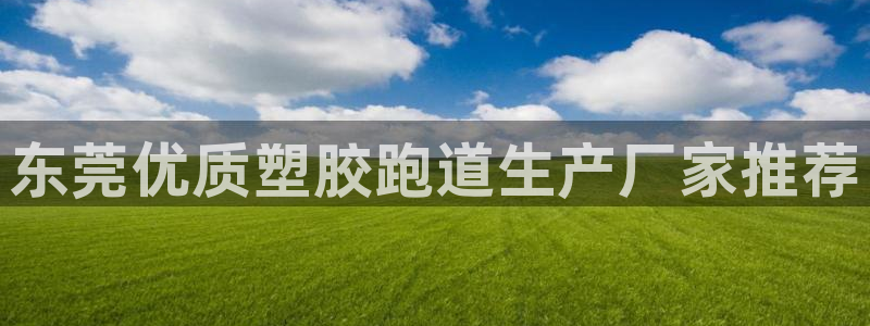 红足一1世平台：东莞优质塑胶跑道生产厂家推荐
