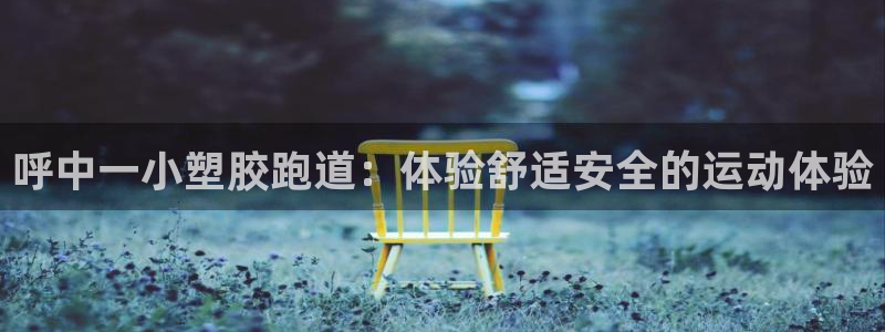 红足一丰：呼中一小塑胶跑道：体验舒适安全的运动体验